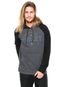 Moletom Flanelado Fechado Hurley Layove Cinza - Marca Hurley