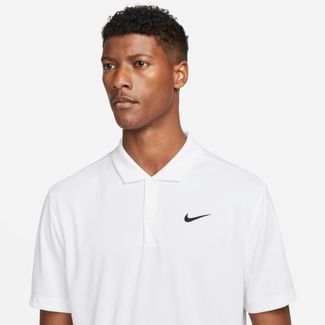 Camisa Polo NikeCourt Dri-FIT Branco
