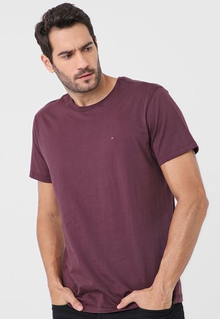 Camiseta Aramis Lisa Roxa - Marca Aramis