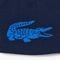 Gorro reversível unissex Lacoste com crocodilo contrastante Azul Marinho - Marca Lacoste