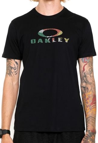 Camiseta Oakley Shuffle Board 2.0 Preta
