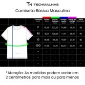 Camiseta Básica Masculina Lisa 100% Algodão 30.1 Techmalhas Rosa Claro - Marca TECHMALHAS