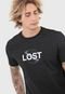 Camiseta ...Lost Glow Preta - Marca ...Lost