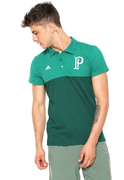 Camisa Polo adidas Premium Palmeiras Verde - Marca adidas Performance