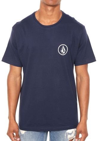 Camiseta Volcom Mini Circle IIi Azul