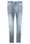 Calça Jeans Reta Iódice Denim Detalhe Azul - Marca Iódice Denim