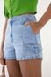 Shorts Jeans Hot Pant com Detalhe Lateral - Marca Lez a Lez