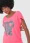 Camiseta COSTA RICA Move Neon Pink - Marca COSTA RICA