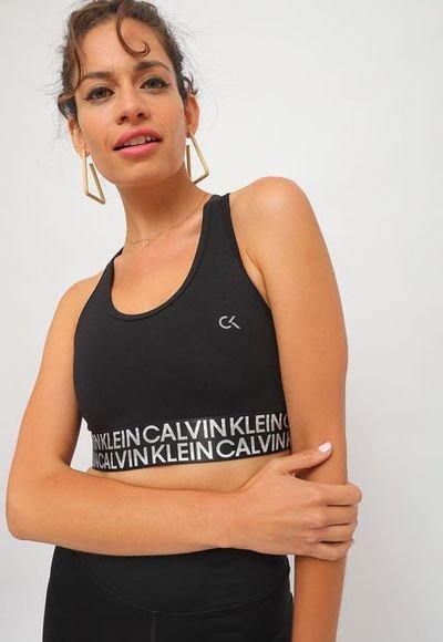 Cereza Último Conceder Peto Deportivo Calvin Klein BRA Negro - Calce Ajustado - Compra Ahora |  Dafiti Chile