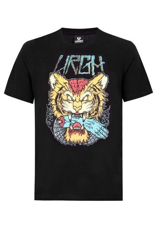 Camiseta Urgh Silk Tiger Preta