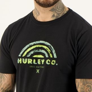 Camiseta Hurley Aqua Preta