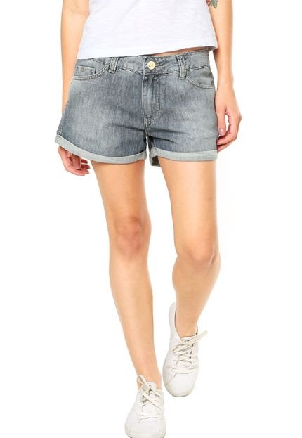 Short Jeans Pacific Blue Barra Dobrada Azul - Marca Pacific Blue