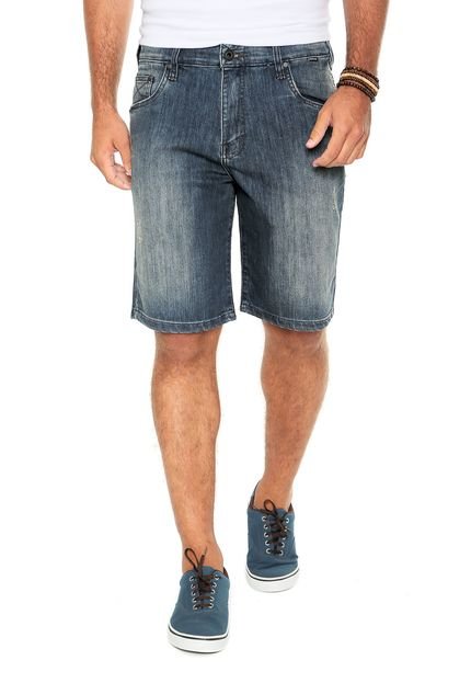 Bermuda Jeans Hurley Slim Extreme Azul-marinho - Marca Hurley