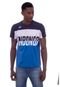 Camiseta Onbongo Especial Colors Azul Mescla - Marca Onbongo
