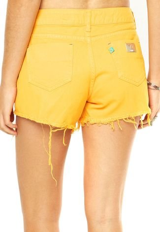 Shorts Jeans Forum Amarelo