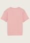 Camiseta Infantil GAP Logo Rosa - Marca GAP