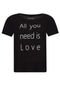 Camiseta M. Officer All You Need Preta - Marca M. Officer