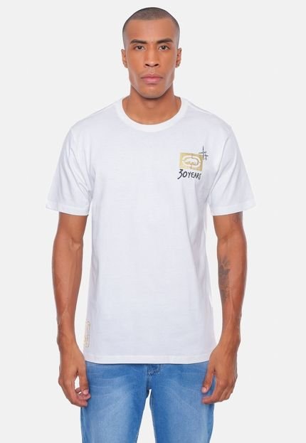 Camiseta Ecko Estampada Branca Off - Marca Ecko
