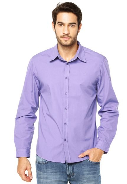 Camisa Forum Fred Casual Roxa - Marca Forum