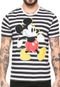 Camiseta Cativa Disney Mickey Branca/Preta - Marca Cativa