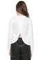 Blusa FiveBlu Bordada Branca - Marca FiveBlu