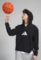 Jaqueta adidas Performance Basketball Preta - Marca adidas Performance