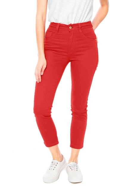 Calça Jeans Biotipo Fashion Vermelha - Marca Biotipo