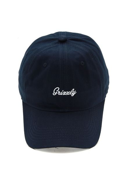 Boné Grizzly Late To The Game Dad Hat Azul-Marinho - Marca Grizzly