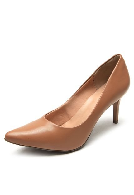 Scarpin Rock Lily Bico Fino Caramelo - Marca Rock Lily