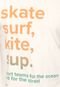 Camiseta Redley Skate Branco - Marca Redley