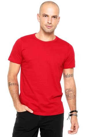 Camiseta Colcci Logo Vermelha