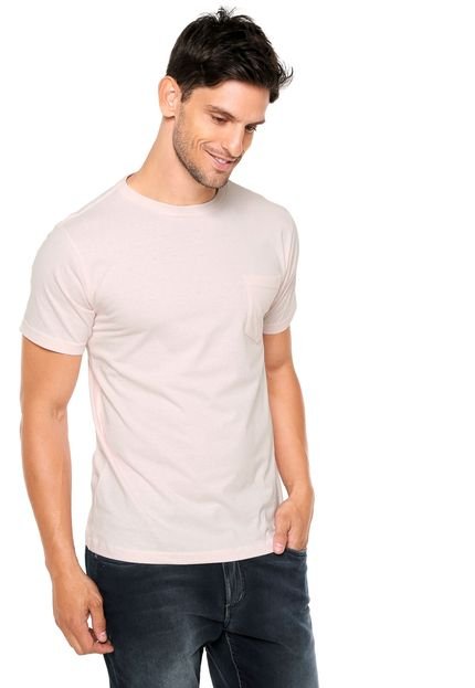 Camiseta Clothing & Co. Basic Pock Rosa - Marca Kanui Clothing & Co.