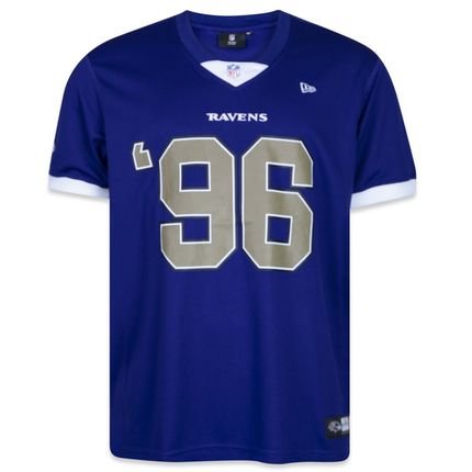 Camiseta New Era Jersey Baltimore Ravens Roxo - Marca New Era