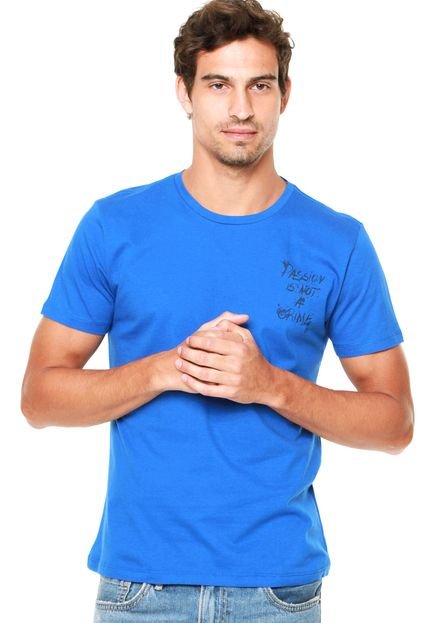 Camiseta Forum Estampa Azul - Marca Forum