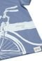 Camiseta Colcci Fun Infantil Bike Azul - Marca Colcci Fun