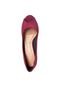 Peep Toe Vizzano Vinho - Marca Vizzano