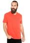 Camiseta Calvin Klein Logo Laranja - Marca Calvin Klein