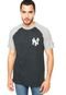 Camiseta New Era Color Melange 4 New York Yankees Cinza - Marca New Era