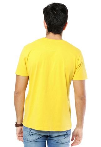 Camiseta Colcci Disney Fun Amarela
