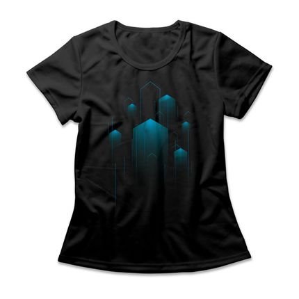 Camiseta Feminina Prisma - Preto - Marca Studio Geek 