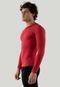Camisa Térmica Segunda Pele Diluxo Blusa Masculina Vermelho - Marca Diluxo