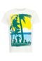 Camiseta FiveBlu Hawai Off-White - Marca FiveBlu