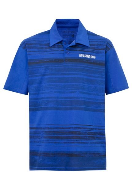 Camisa Polo Local Trade Azul - Marca Local