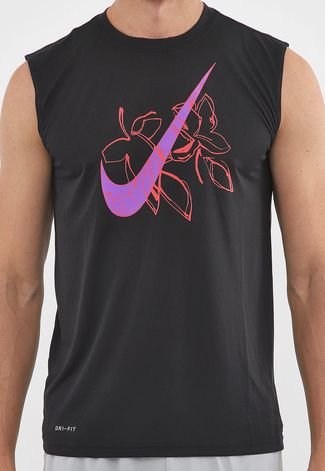 Regata Nike Sleeveless T Shirt Preta - Compre Agora