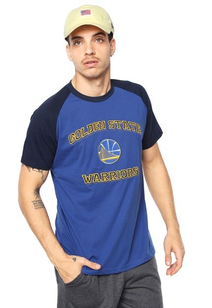 Camiseta NBA Golden State Warriors Azul - Marca NBA