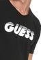 Camiseta Guess Logo Preta - Marca Guess