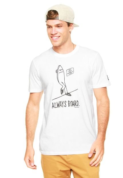 Camiseta adidas Skateboarding Always Boa Branca - Marca adidas Skateboarding