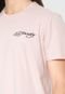 Camiseta Ed Hardy Surf Logo Sun Rosa - Marca Ed Hardy