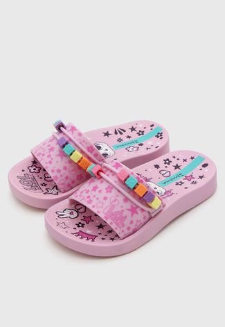 Chinelo Slide Infantil Lol