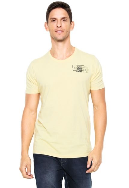 Camiseta Forum Estampada Amarelo - Marca Forum